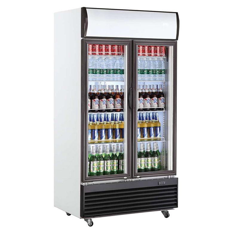 merchandising beverage cooler